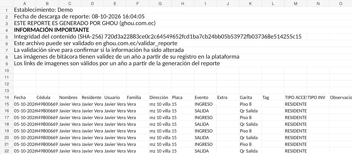 Captura de Bitácora QR de usuarios paso 8