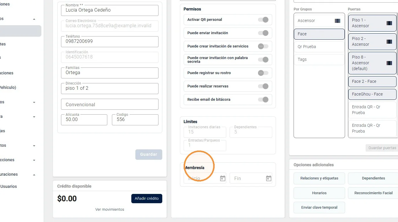 Captura de Configuración de usuarios existentes paso 7