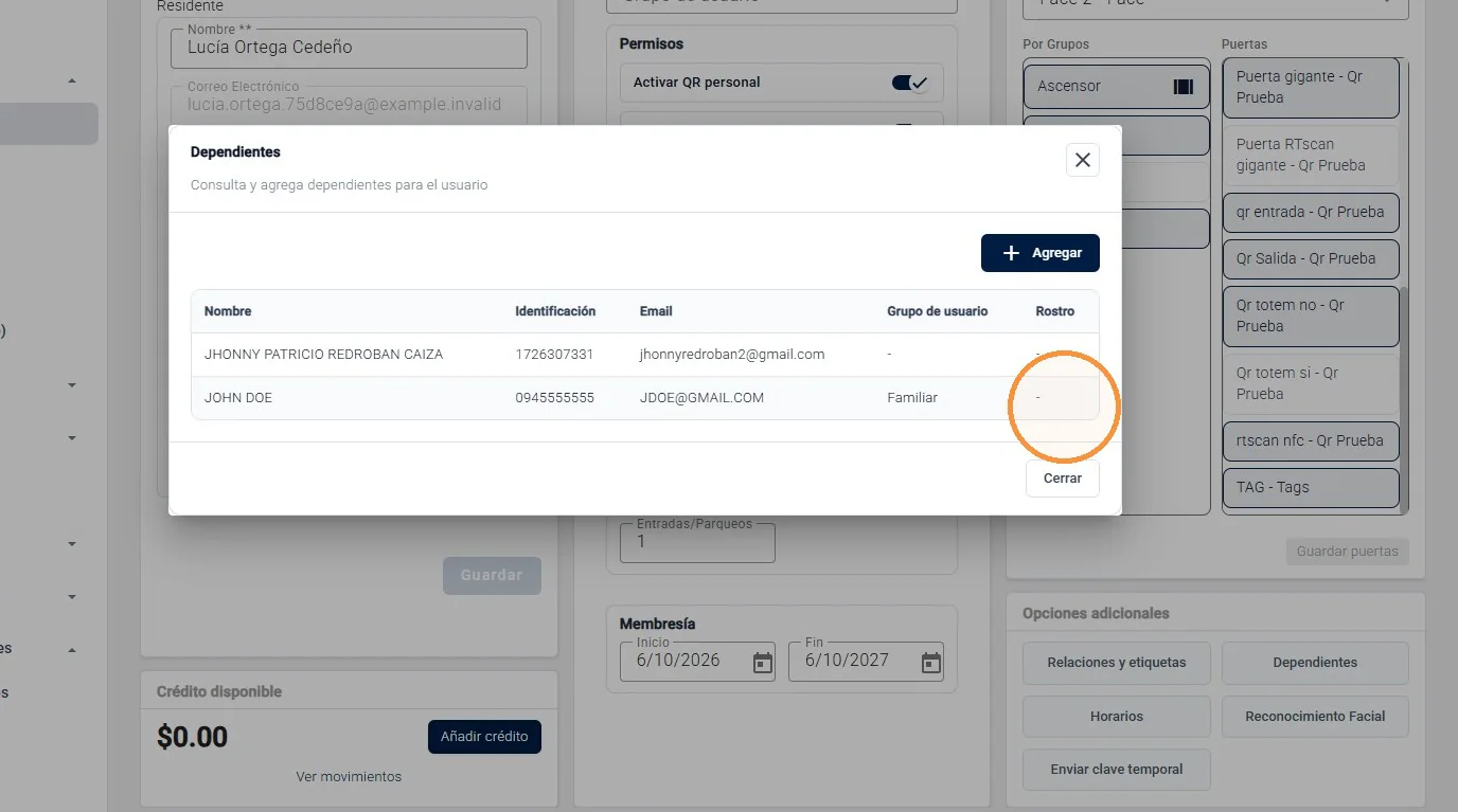 Captura de Configuración de usuarios existentes paso 13