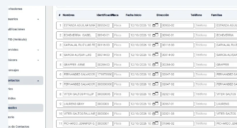 Captura de Contactos bloqueados paso 4
