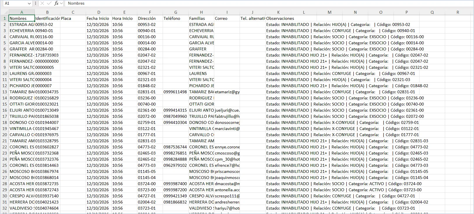 Captura de Contactos bloqueados paso 9