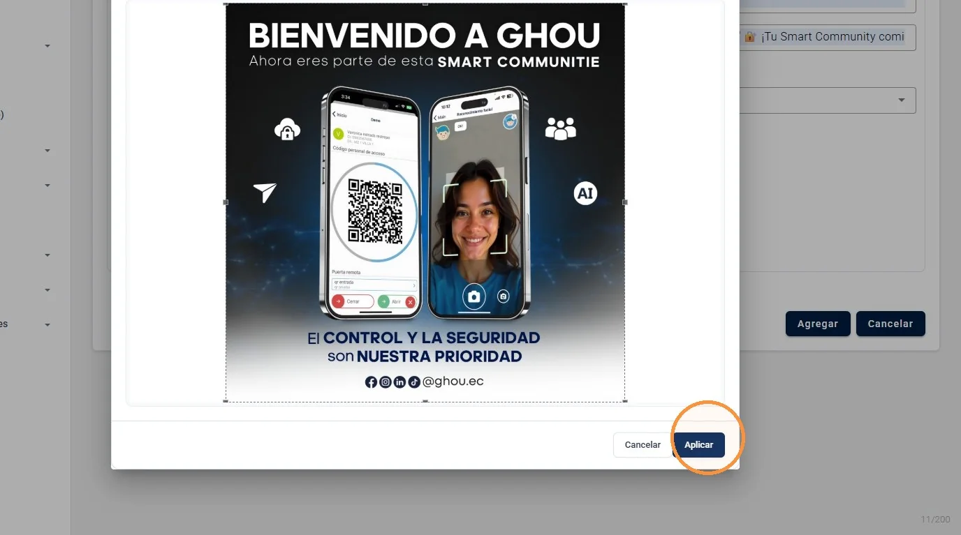 Captura de Gestión de publicaciones paso 4