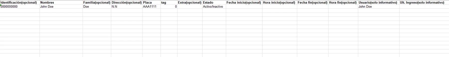Captura de Vehículos TAGs y tarjetas RFID paso 17