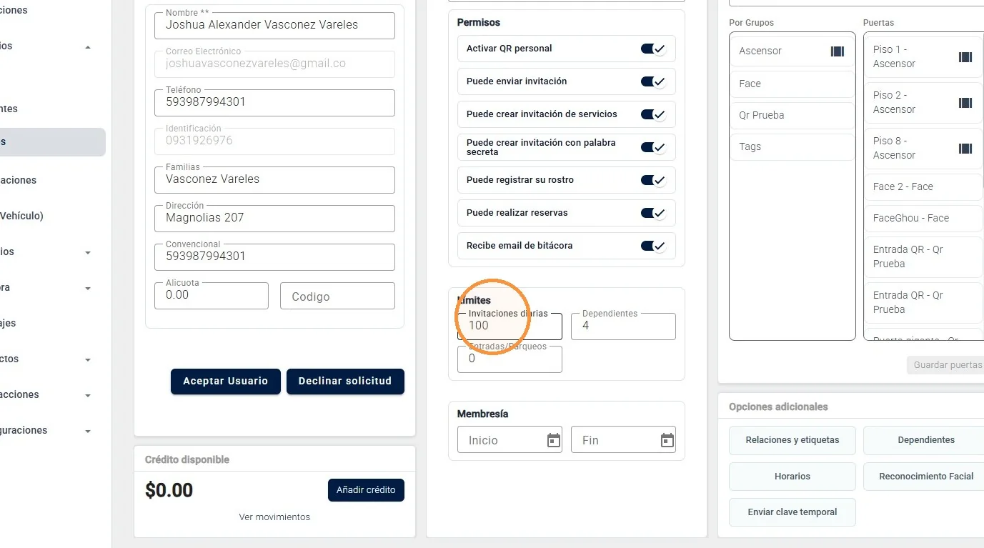 Captura de Gestión de solicitudes pendientes paso 6