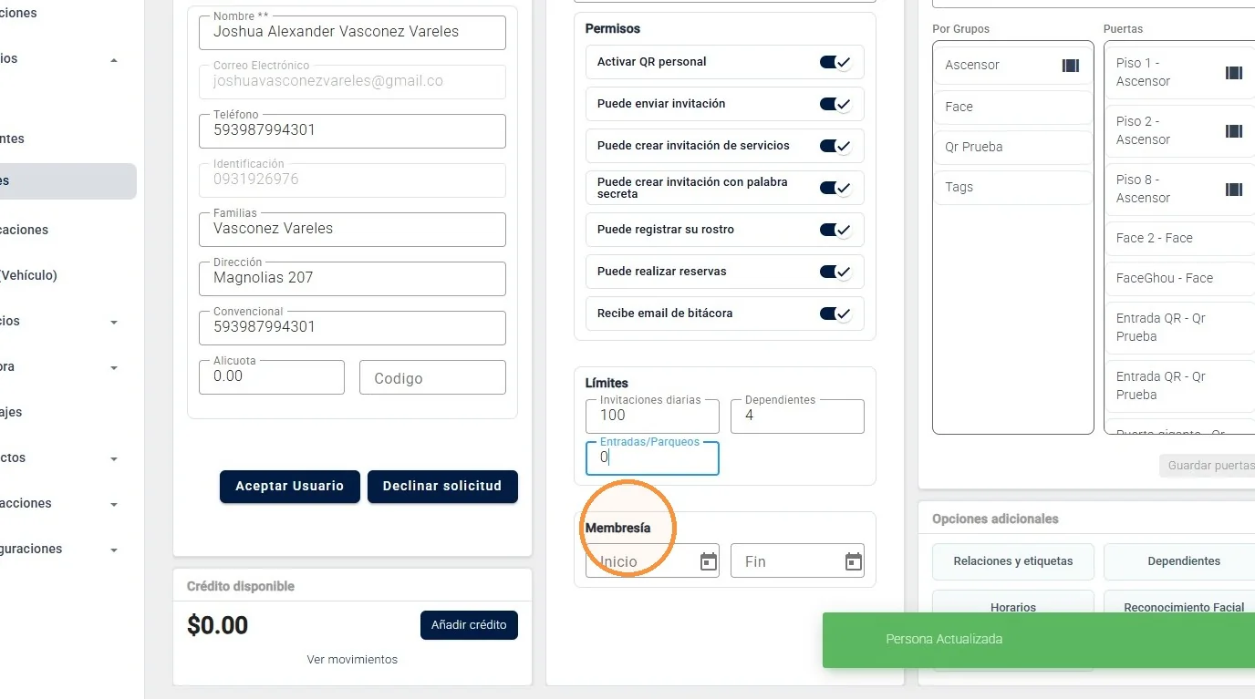 Captura de Gestión de solicitudes pendientes paso 7