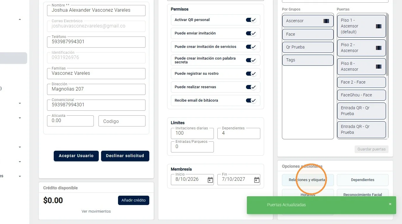 Captura de Gestión de solicitudes pendientes paso 9