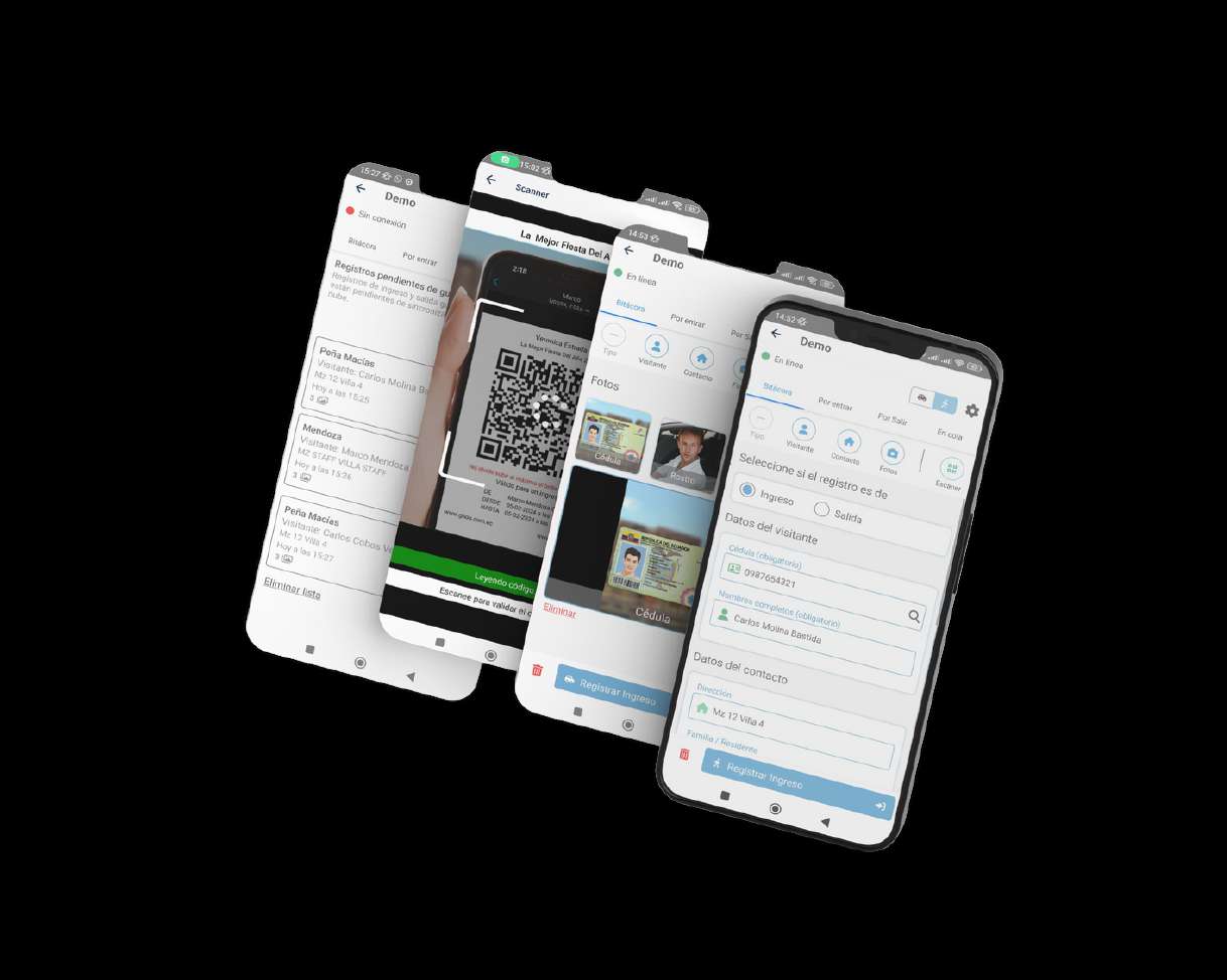 Bitácora móvil con QR